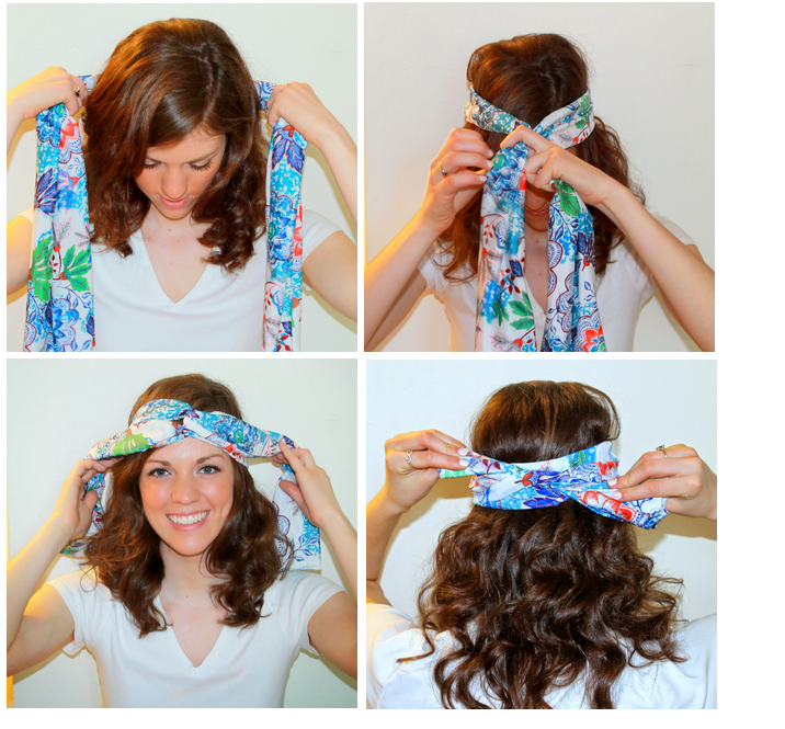 5 Minute Tie Headband | Blog Appétit