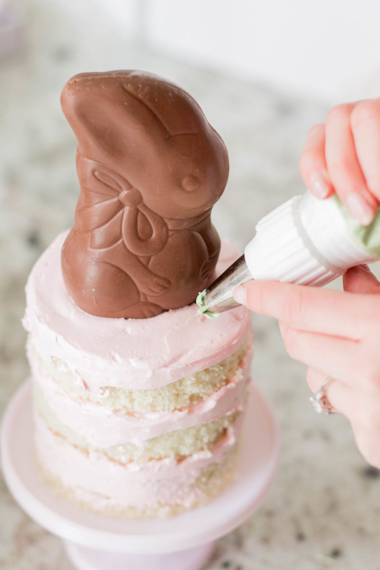 Strawberry Almond Layered Easter Cake | Blog Appétit